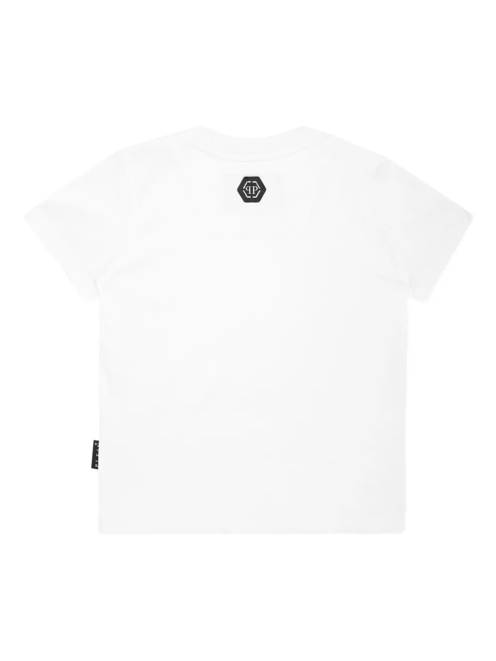 Philipp Plein racing-car graphic T-shirt Wit
