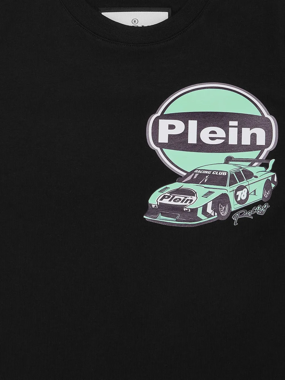 Philipp Plein graphic T-shirt Zwart