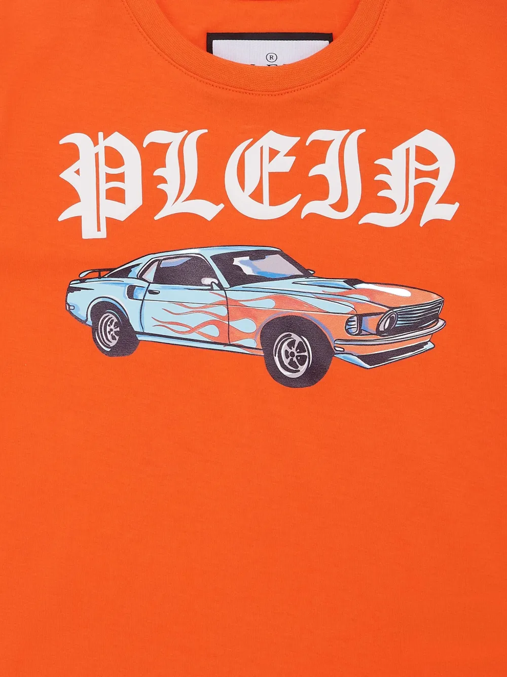 Philipp Plein Cars Racing T-shirt Oranje