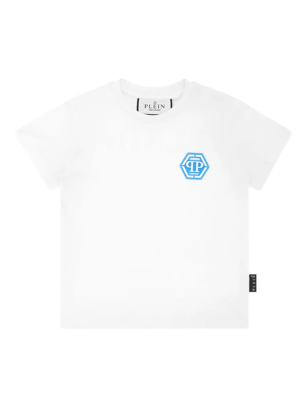 Philipp Plein Junior cotton T-shirt Wit