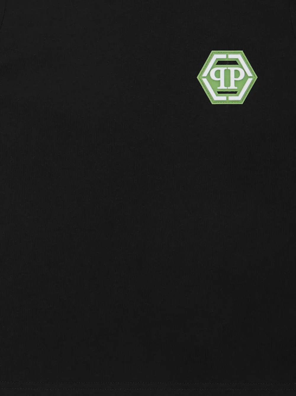 Philipp Plein Junior Katoenen T-shirt Zwart