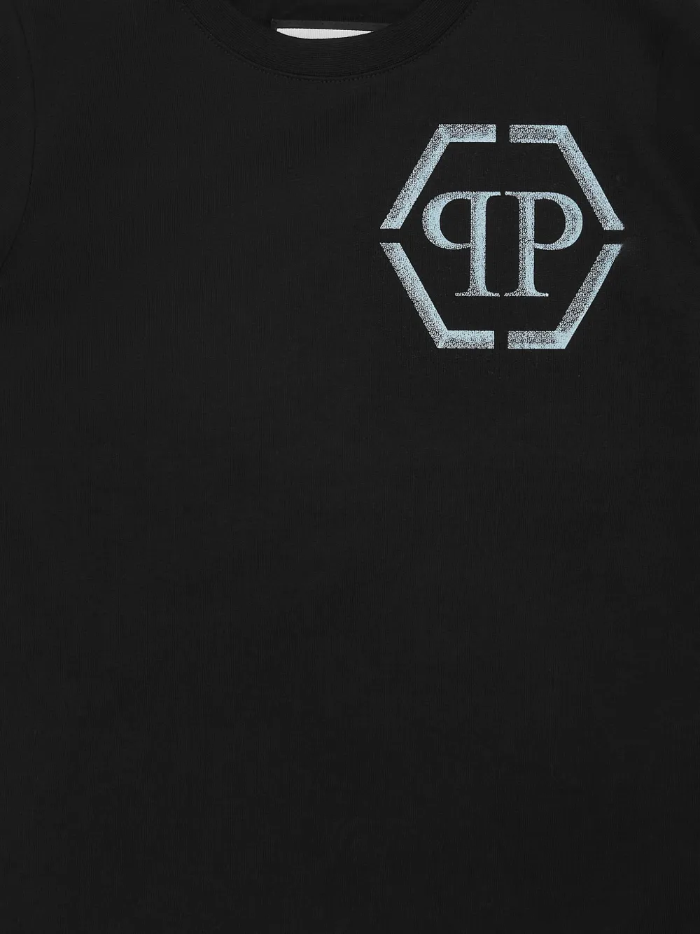 Philipp Plein Junior Katoenen T-shirt Zwart