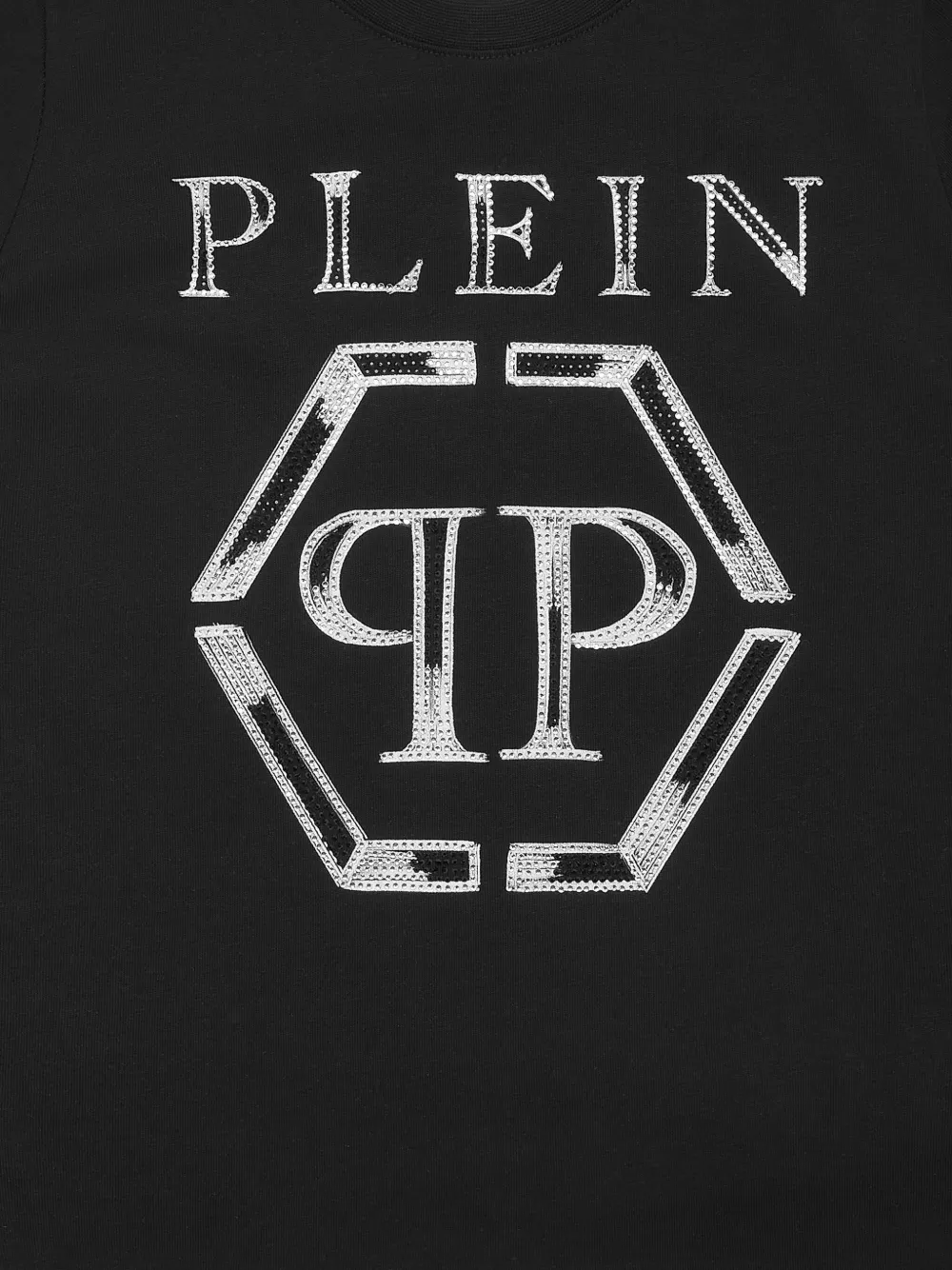 Philipp Plein cotton t-shirt Zwart