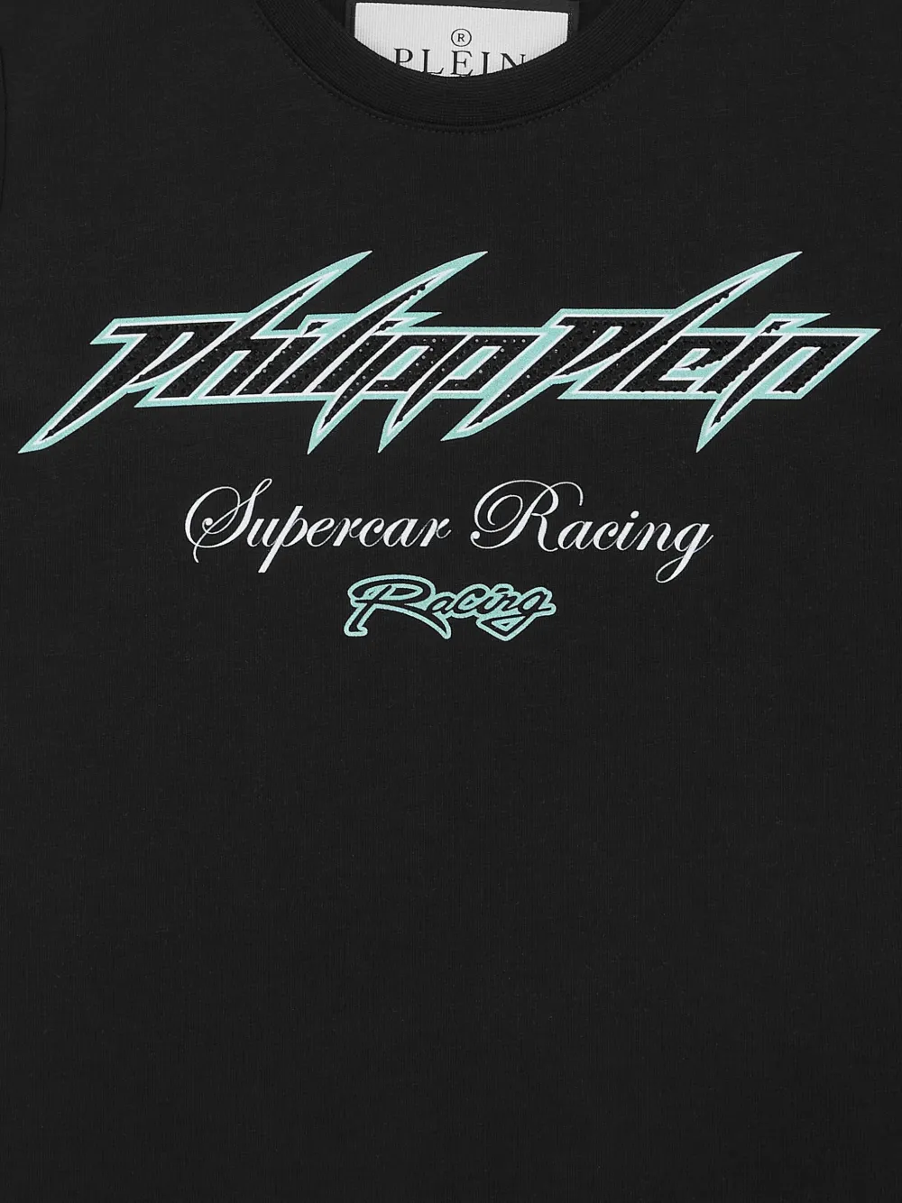 Philipp Plein Racing Club T-shirt Zwart