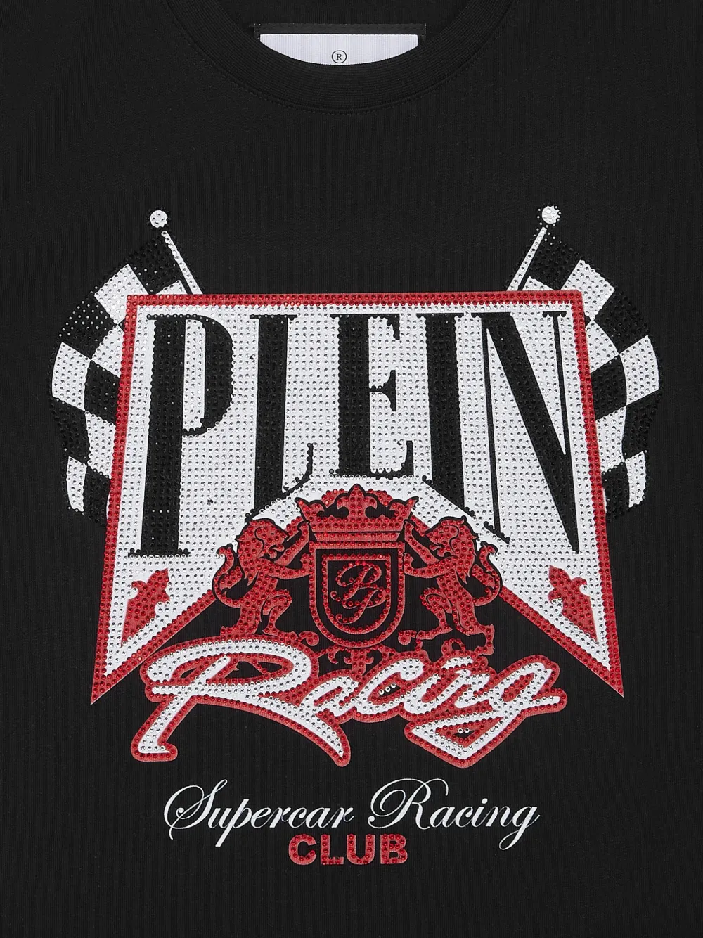 Philipp Plein Racing Club T-shirt Zwart