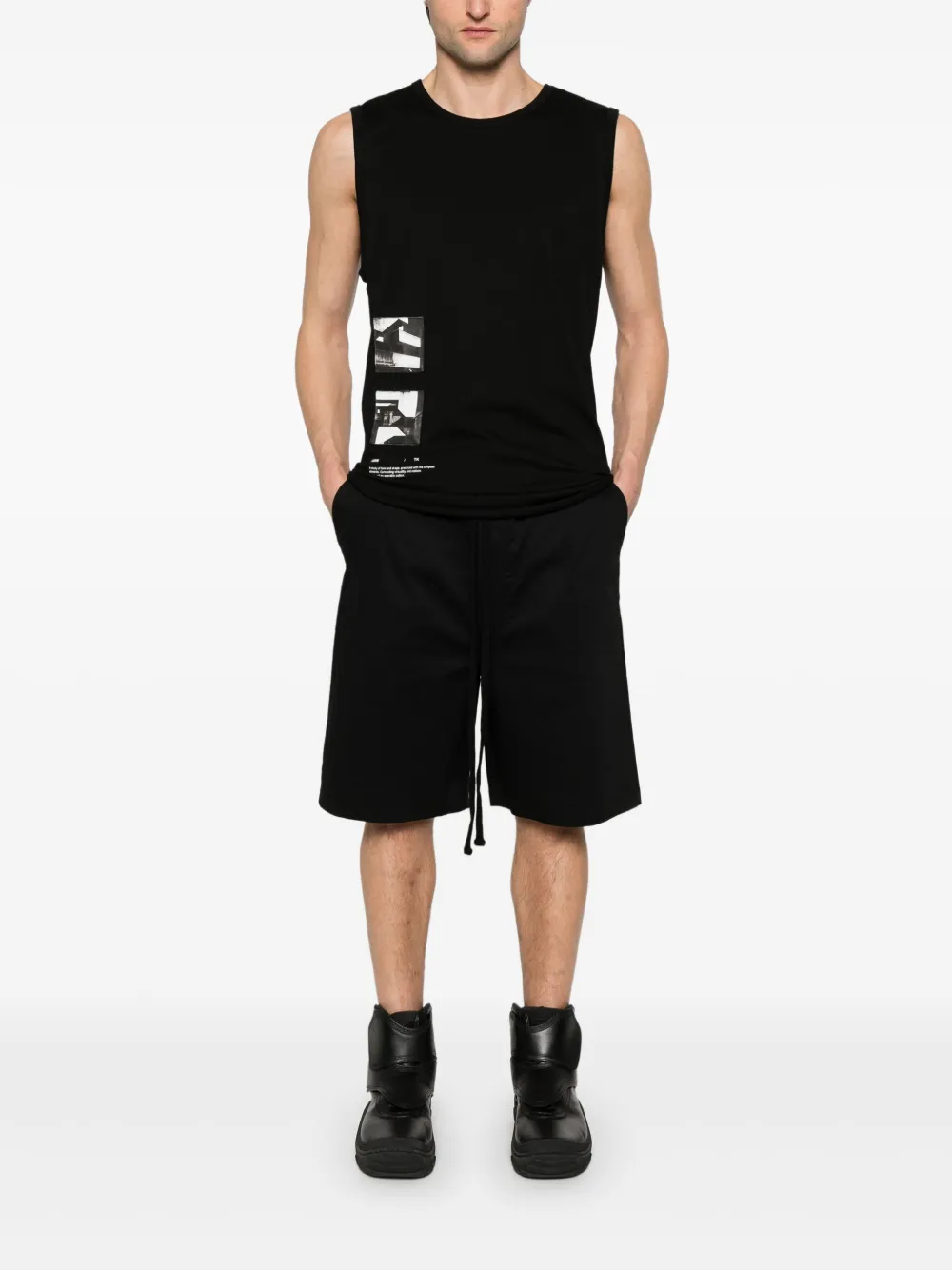 Thom Krom Bermuda shorts - Zwart