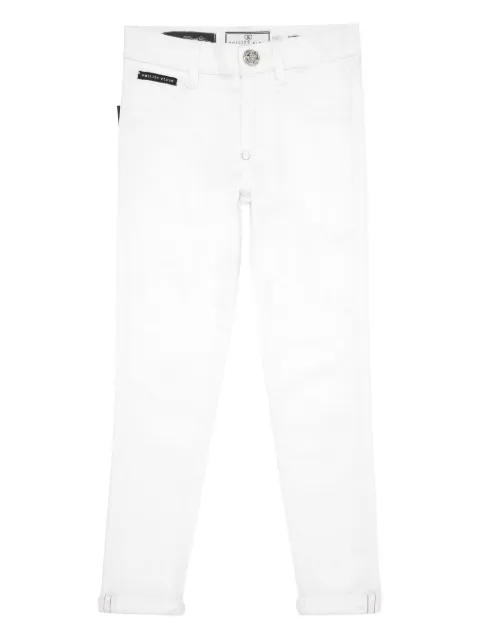 Philipp Plein jean à patch logo