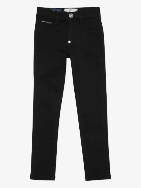 Philipp Plein Junior jean à coupe stretch