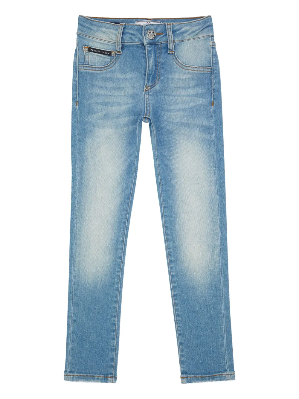 Philipp Plein Jeans con applicazione - Blu