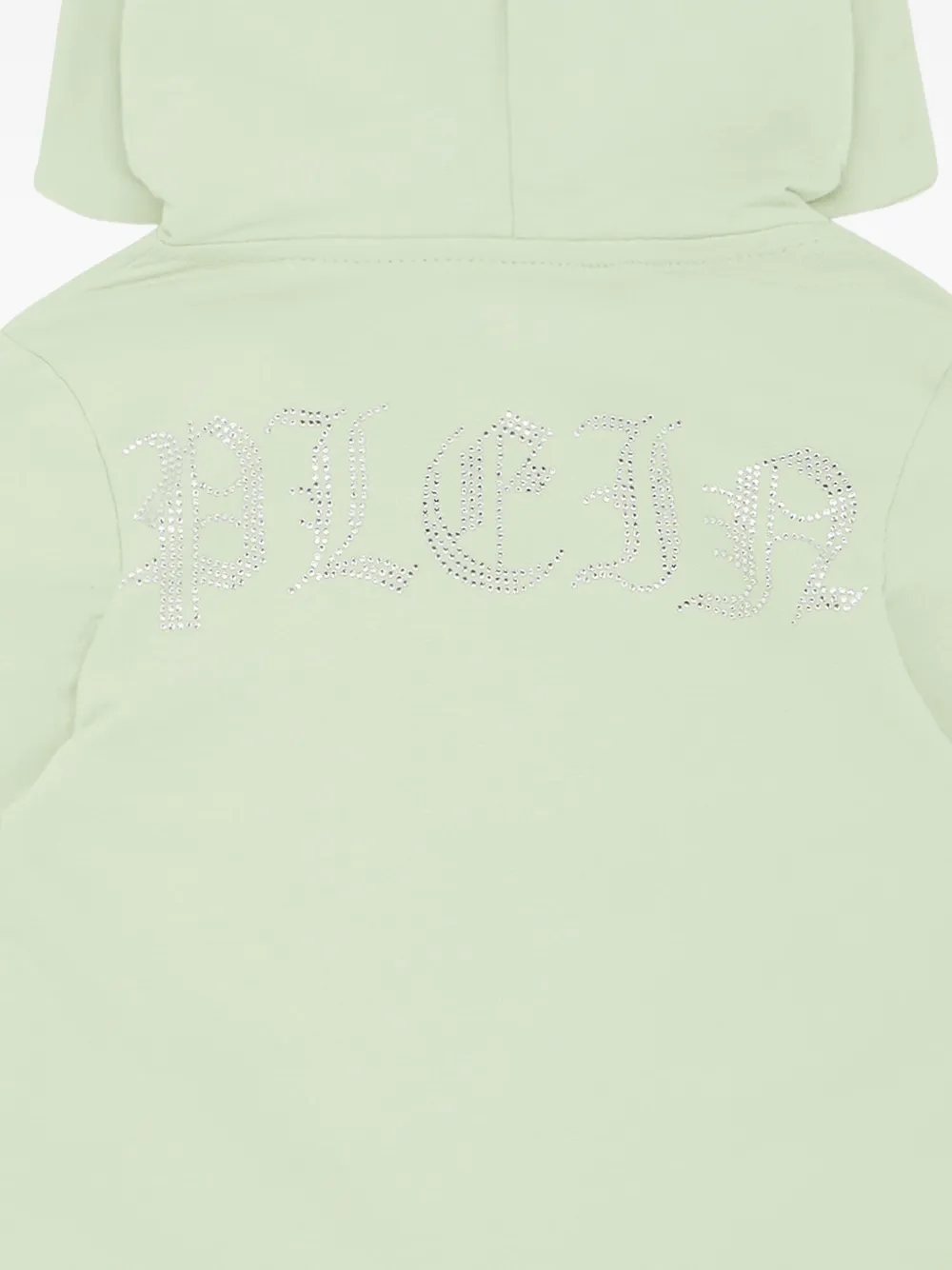 Philipp Plein Strass Gothic Plein Jogging trainingspak Groen
