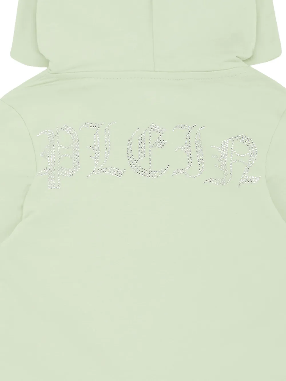  Philipp Plein Strass Gothic Plein Jogging Tracksuit Set - Green 