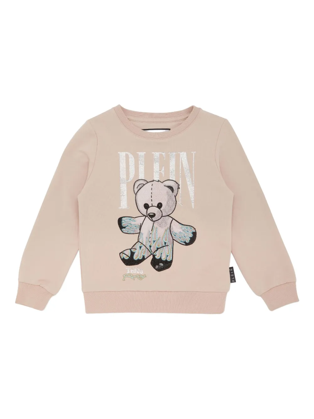 Philipp Plein Sweater met teddybeerprint Roze