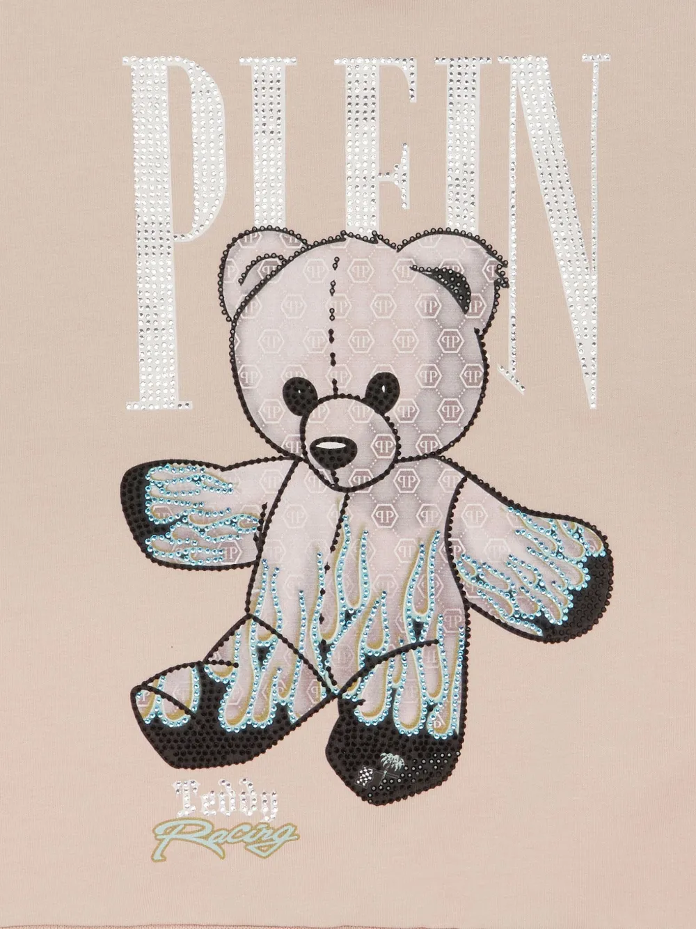 Philipp Plein Sweater met teddybeerprint Roze