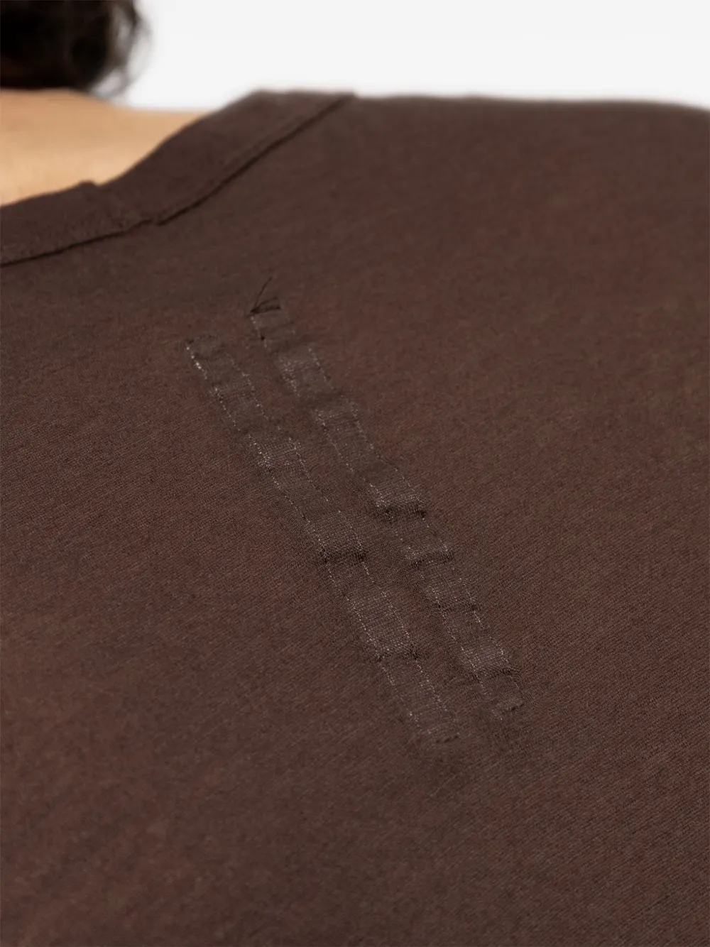 Rick Owens Katoenen T-shirt Bruin