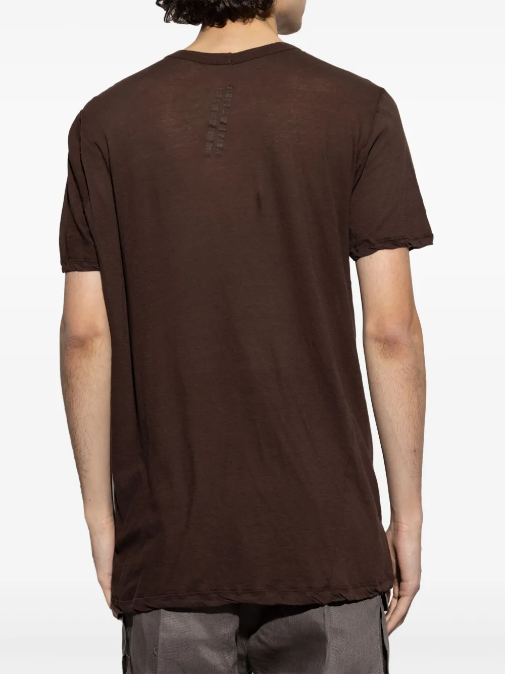 Rick Owens Katoenen T-shirt Bruin