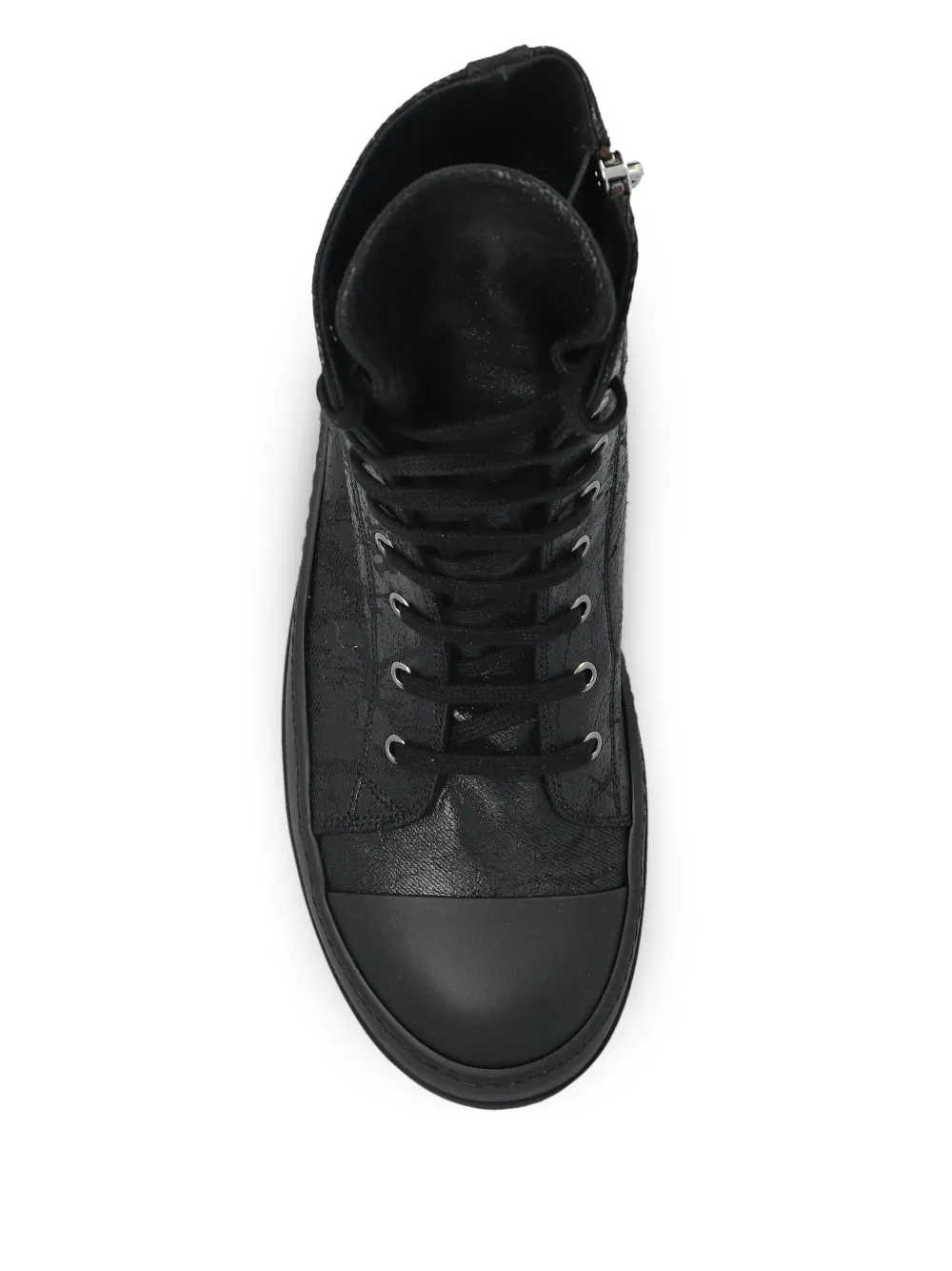 Rick Owens DRKSHDW Sneakers met geborstelde afwerking Zwart