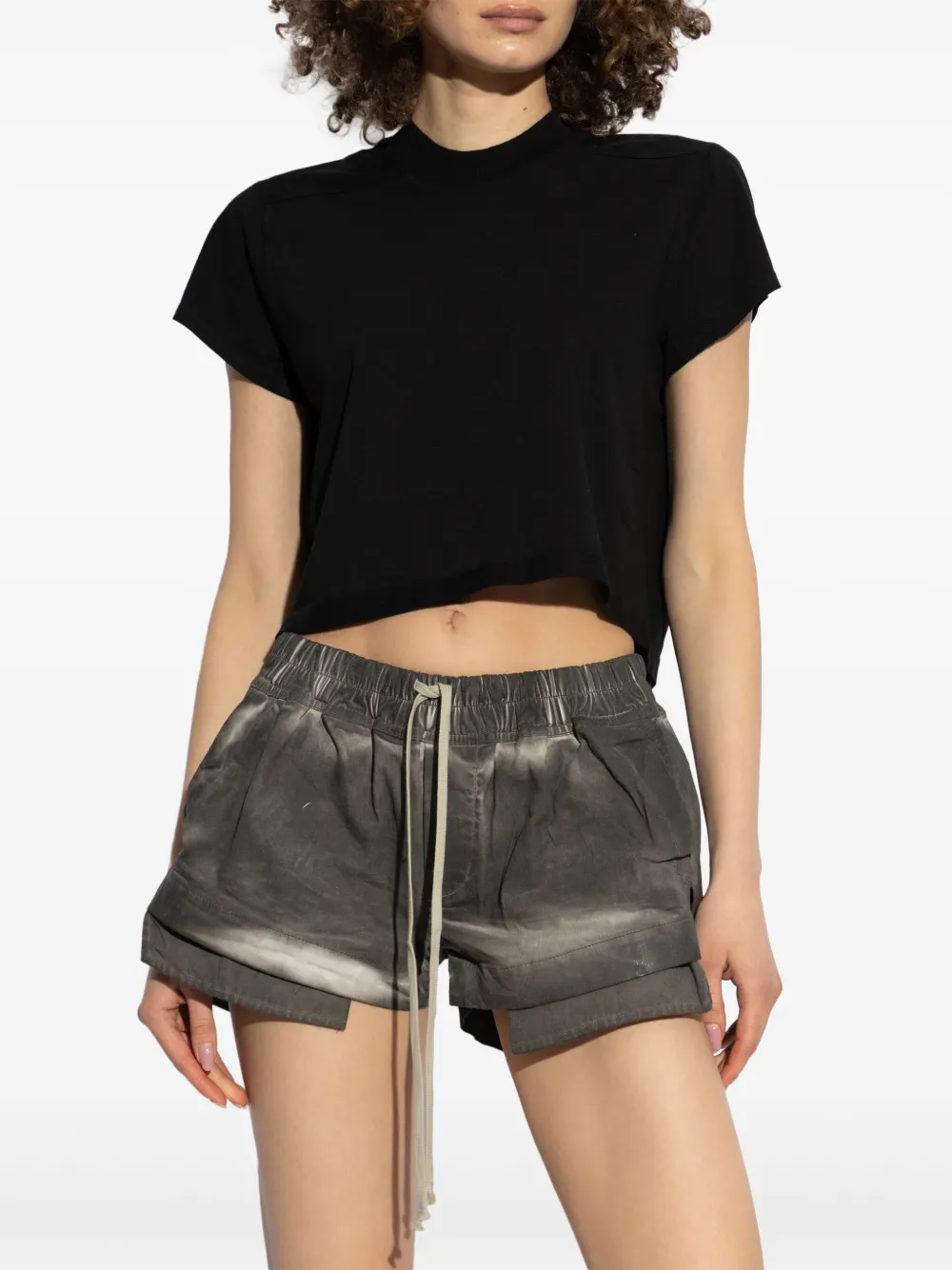 Rick Owens DRKSHDW T-shirt met bandje Zwart
