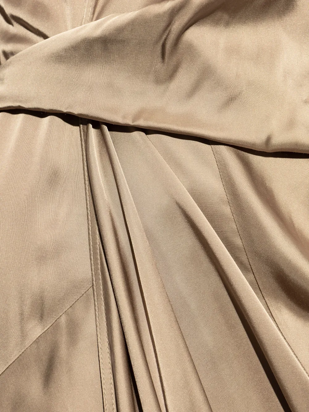 Rick Owens Gewikkelde avondjurk Goud