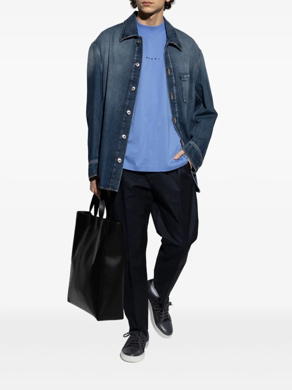 Lanvin Denim overhemd - Blauw