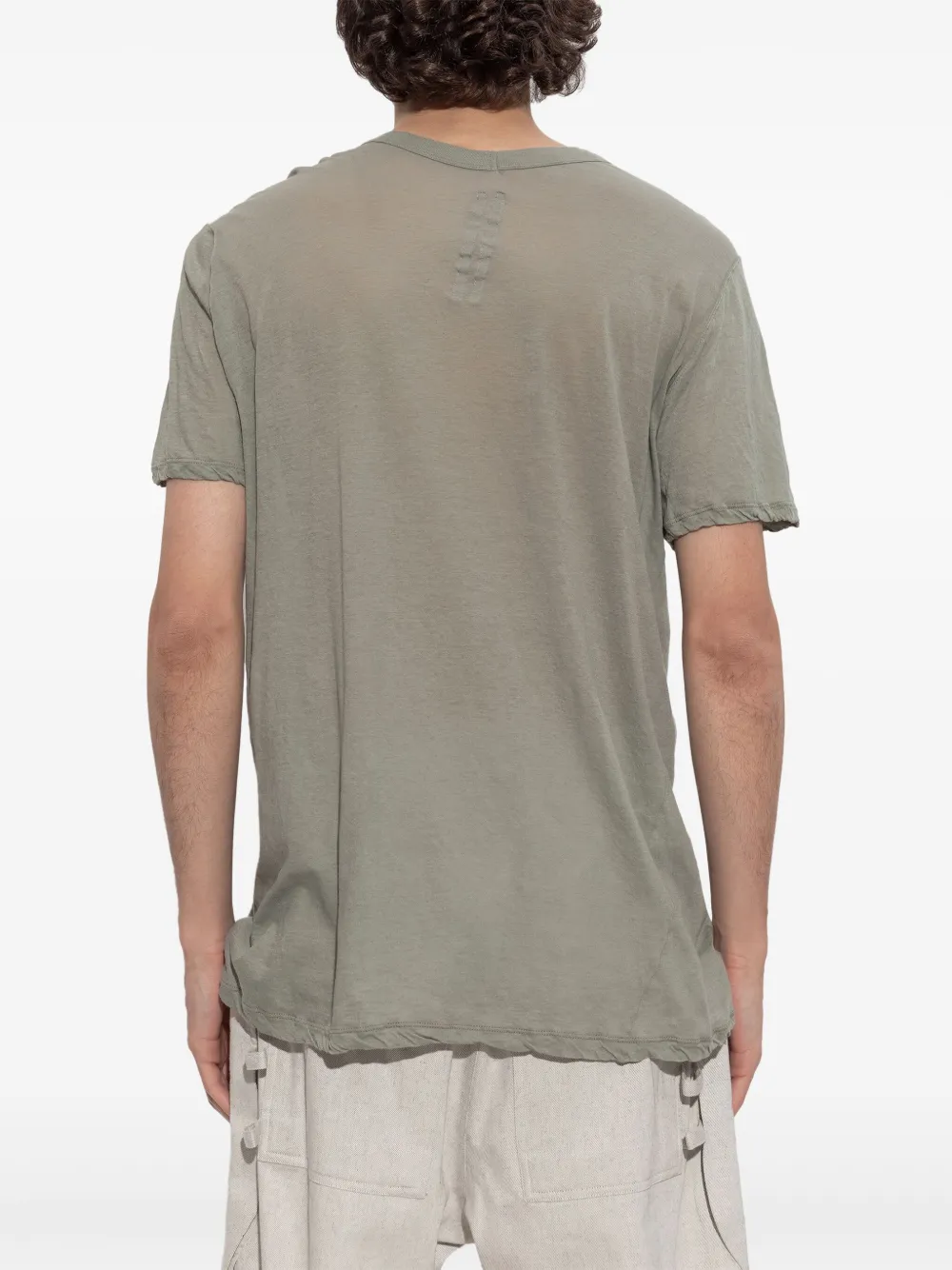 Rick Owens Katoenen T-shirt Grijs