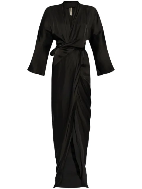 Rick Owens wrap gown 