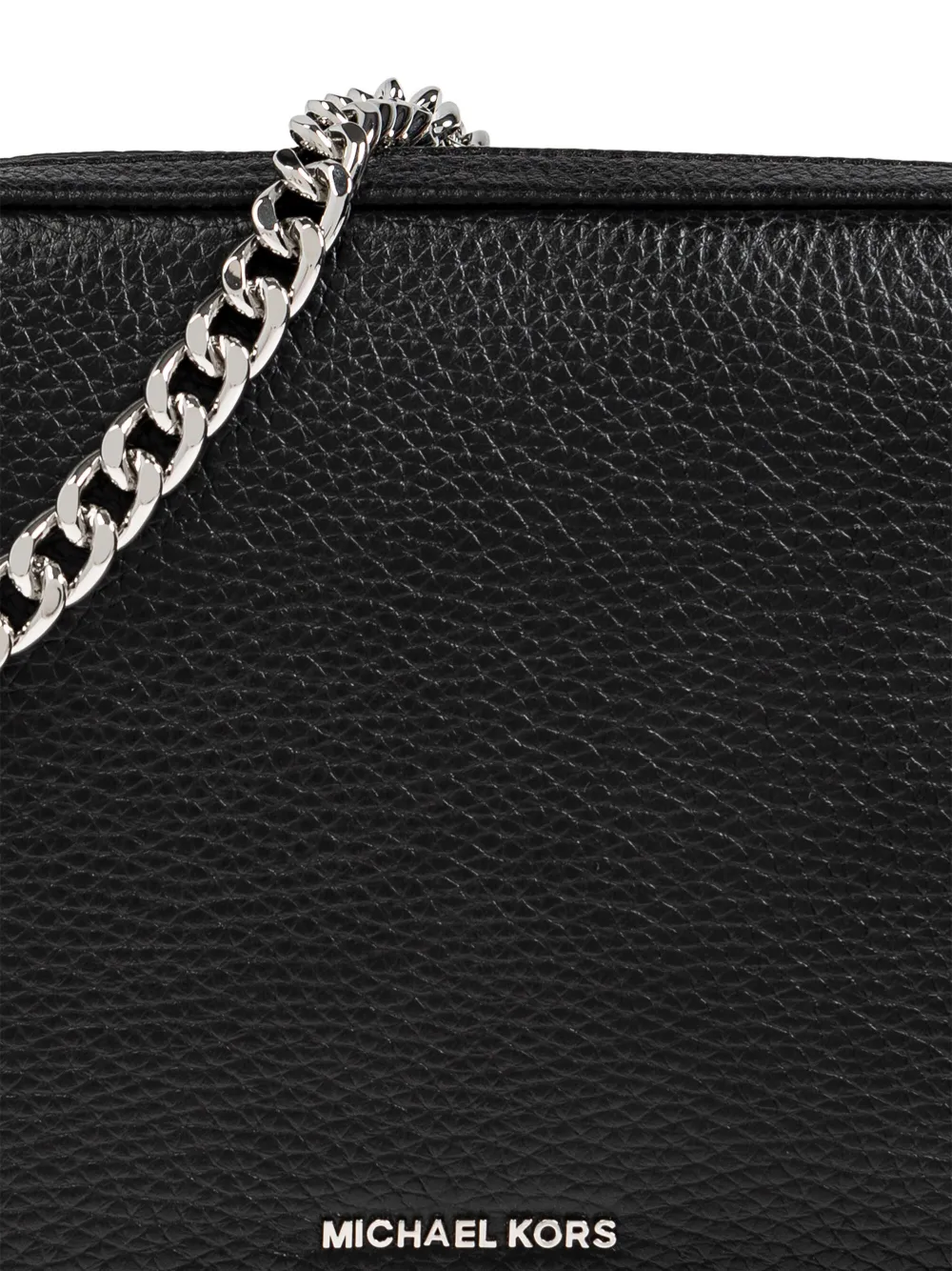 Michael Kors Leren schoudertas Zwart