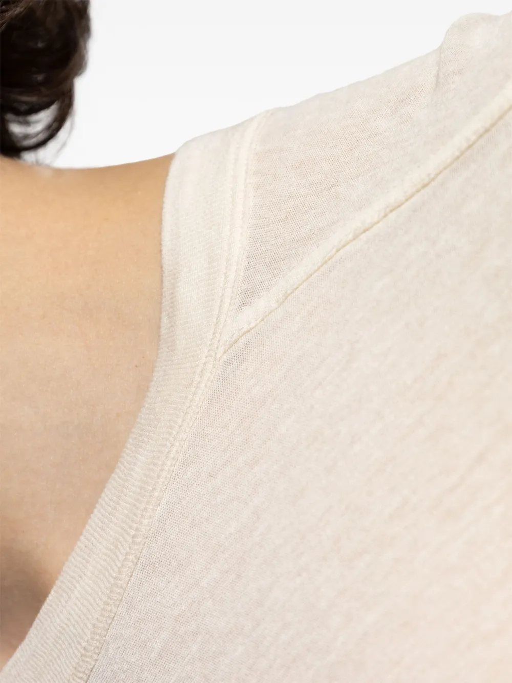 Rick Owens Katoenen T-shirt Beige