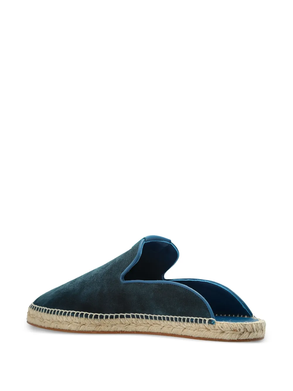 Lanvin suede slides Blue