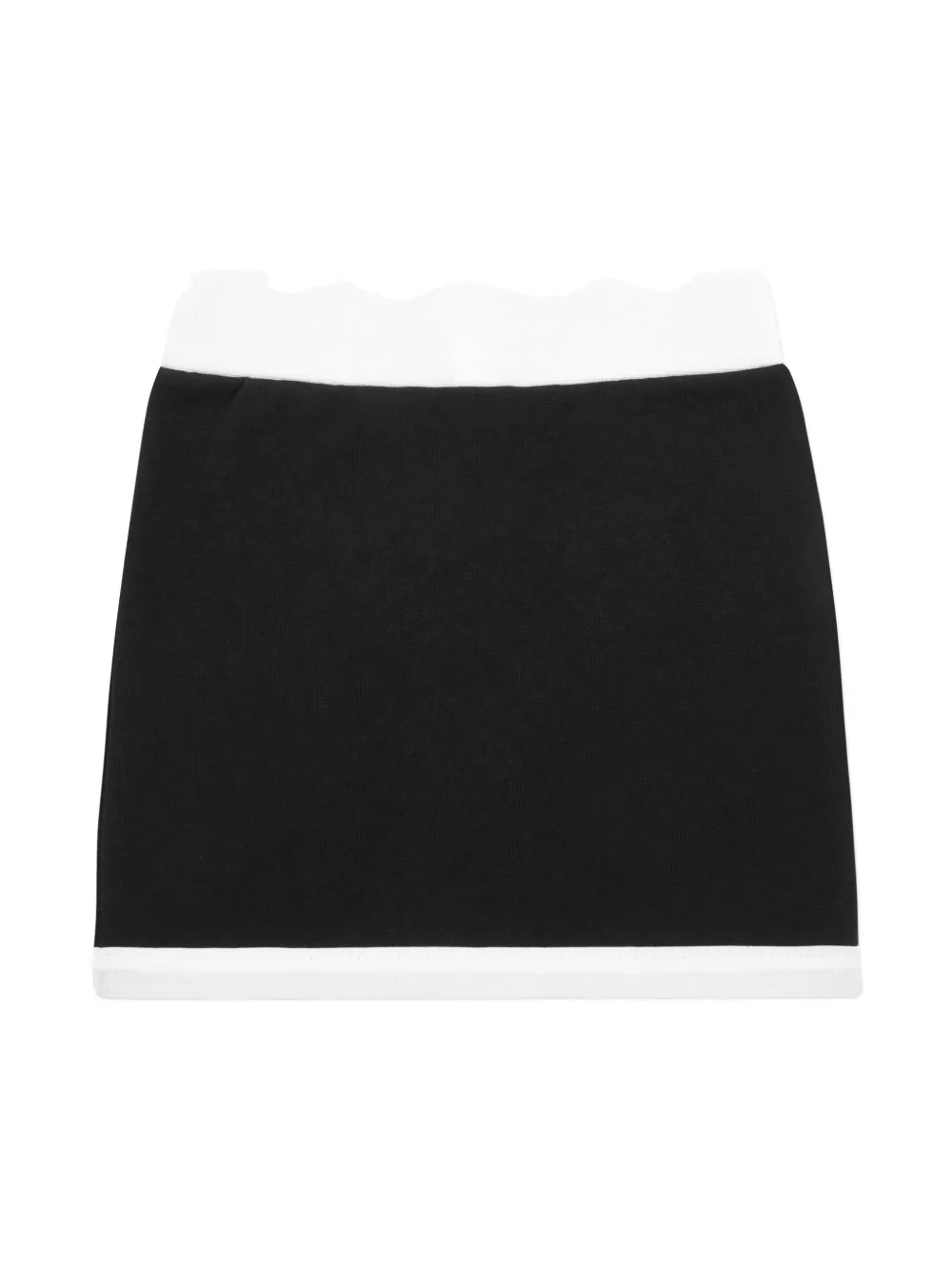 Philipp Plein jogging mini skirt - Zwart