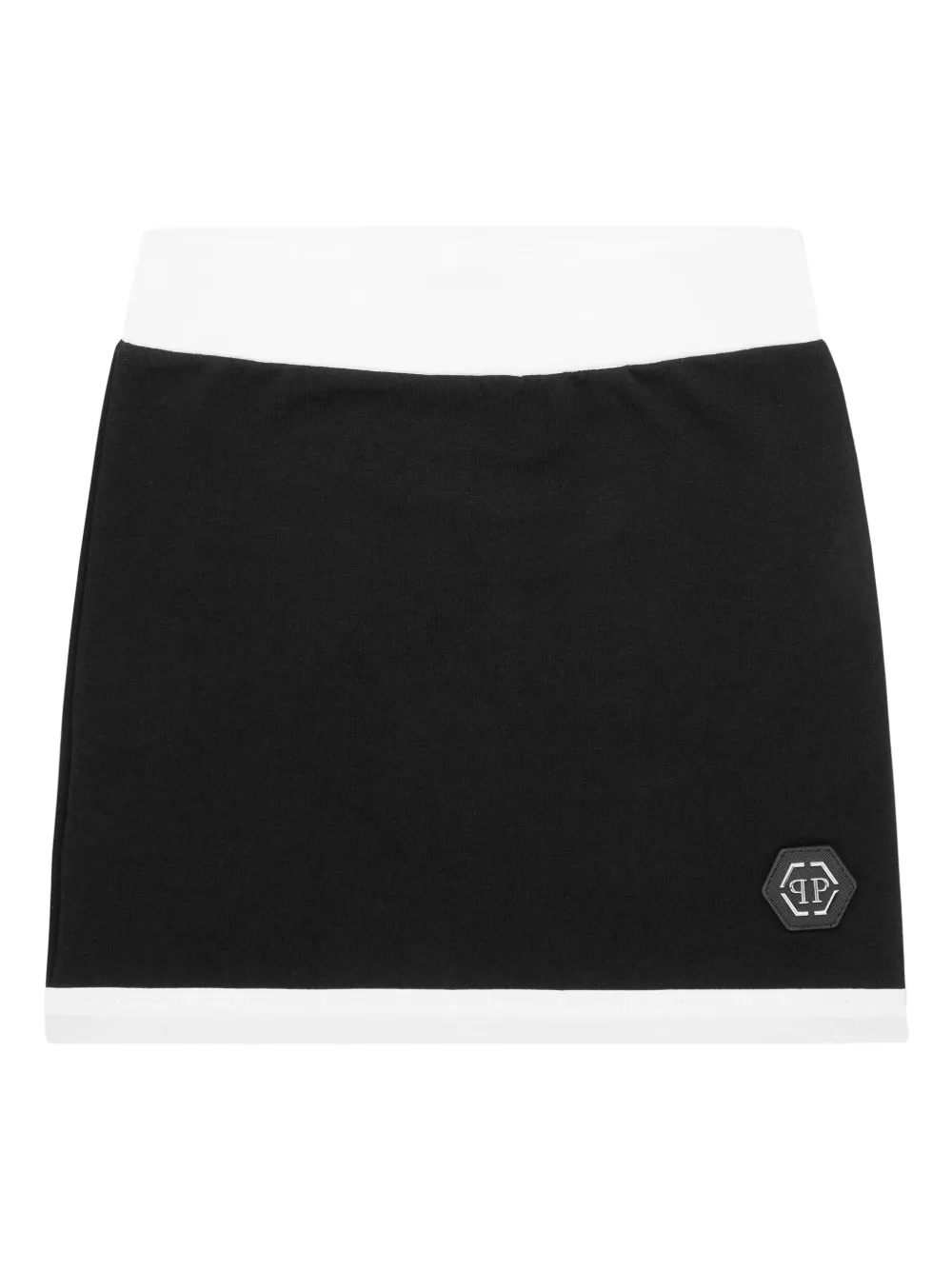 Philipp Plein Jogging mini-rok Zwart