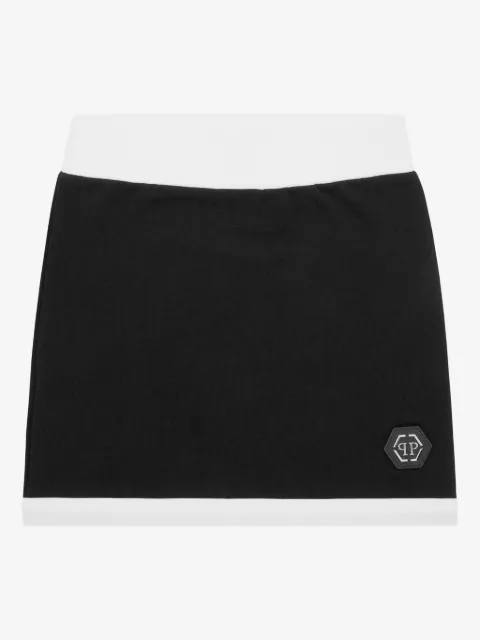 Philipp Plein Junior jogging mini skirt