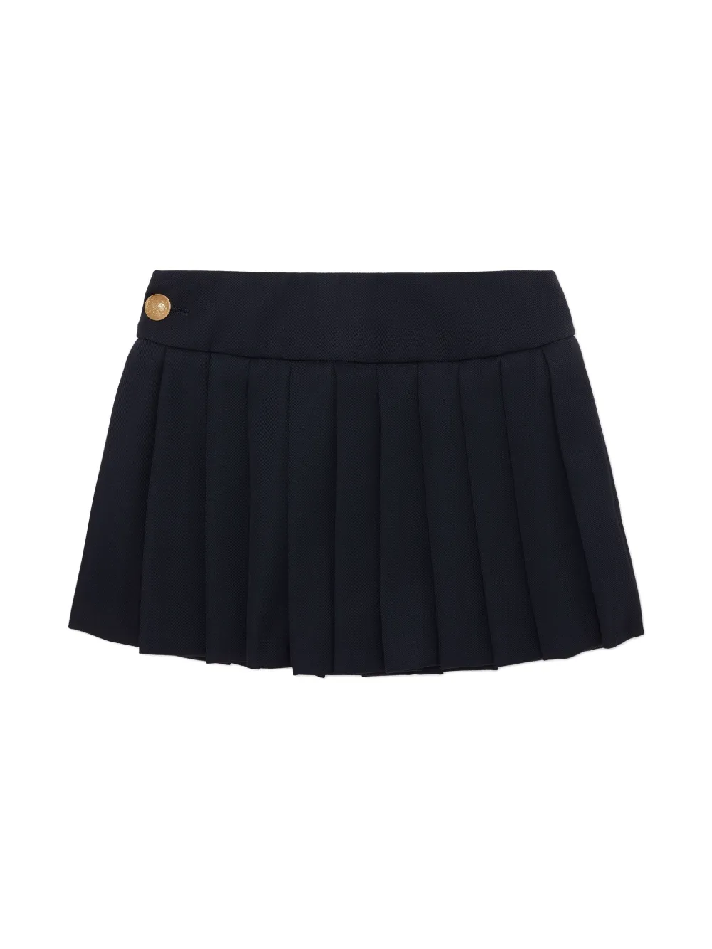 Philipp Plein pleated mini skirt - Blauw