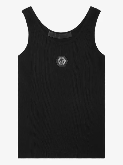 Philipp Plein Junior débardeur en jersey