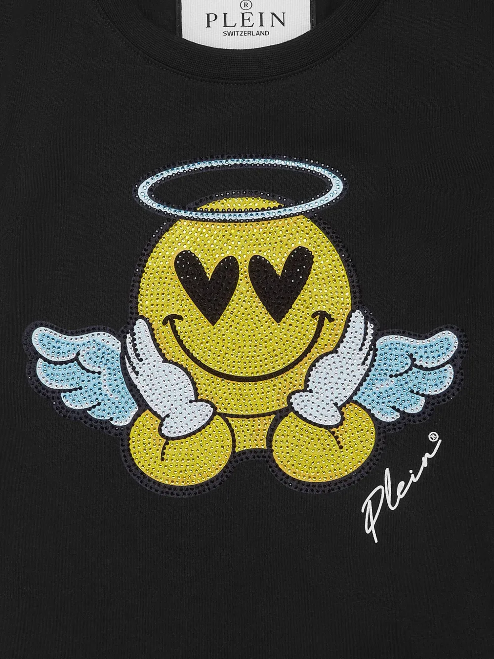 Philipp Plein Pure Smile T-shirt Zwart