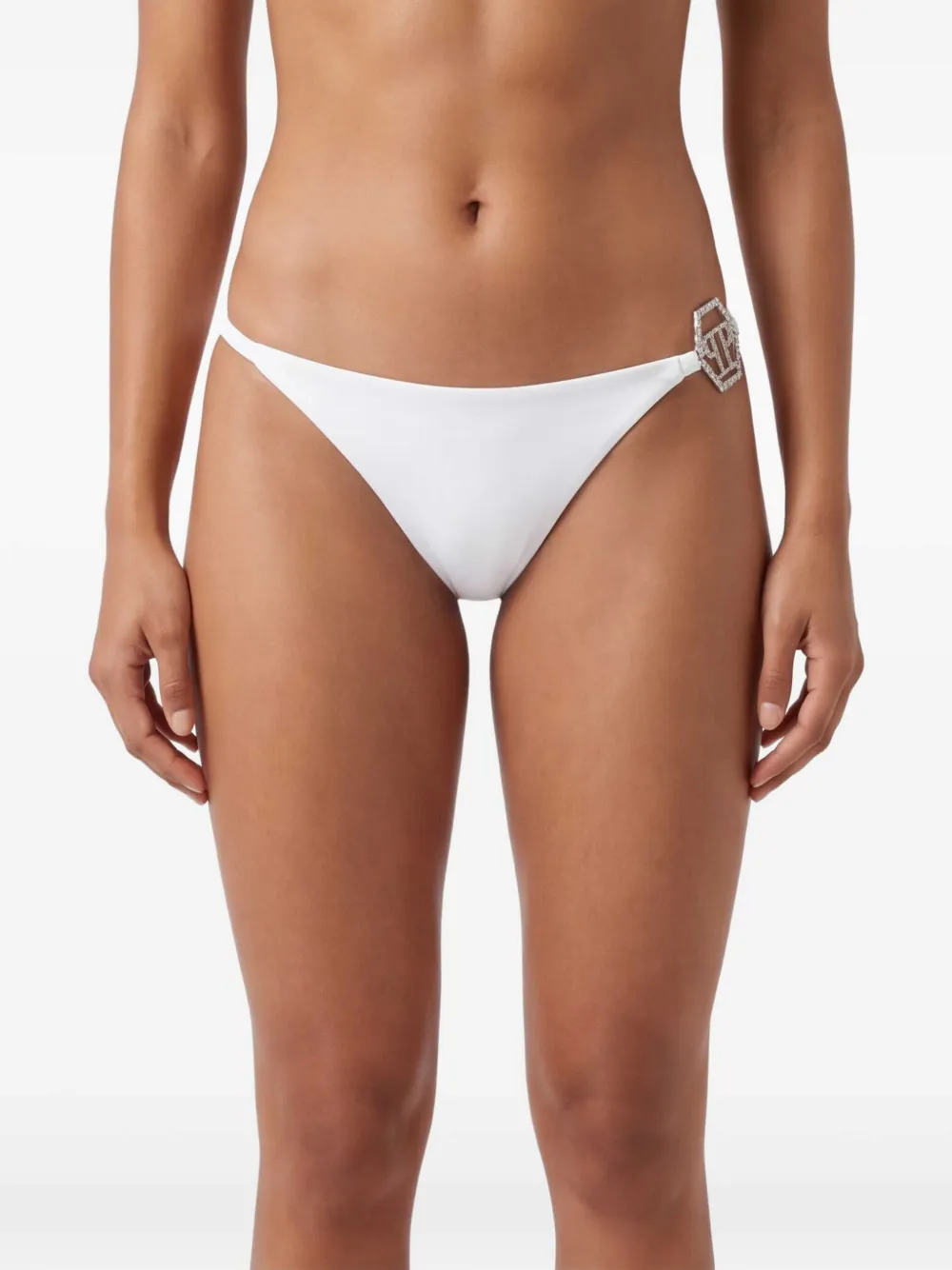 Philipp Plein Badpak met kristal Wit
