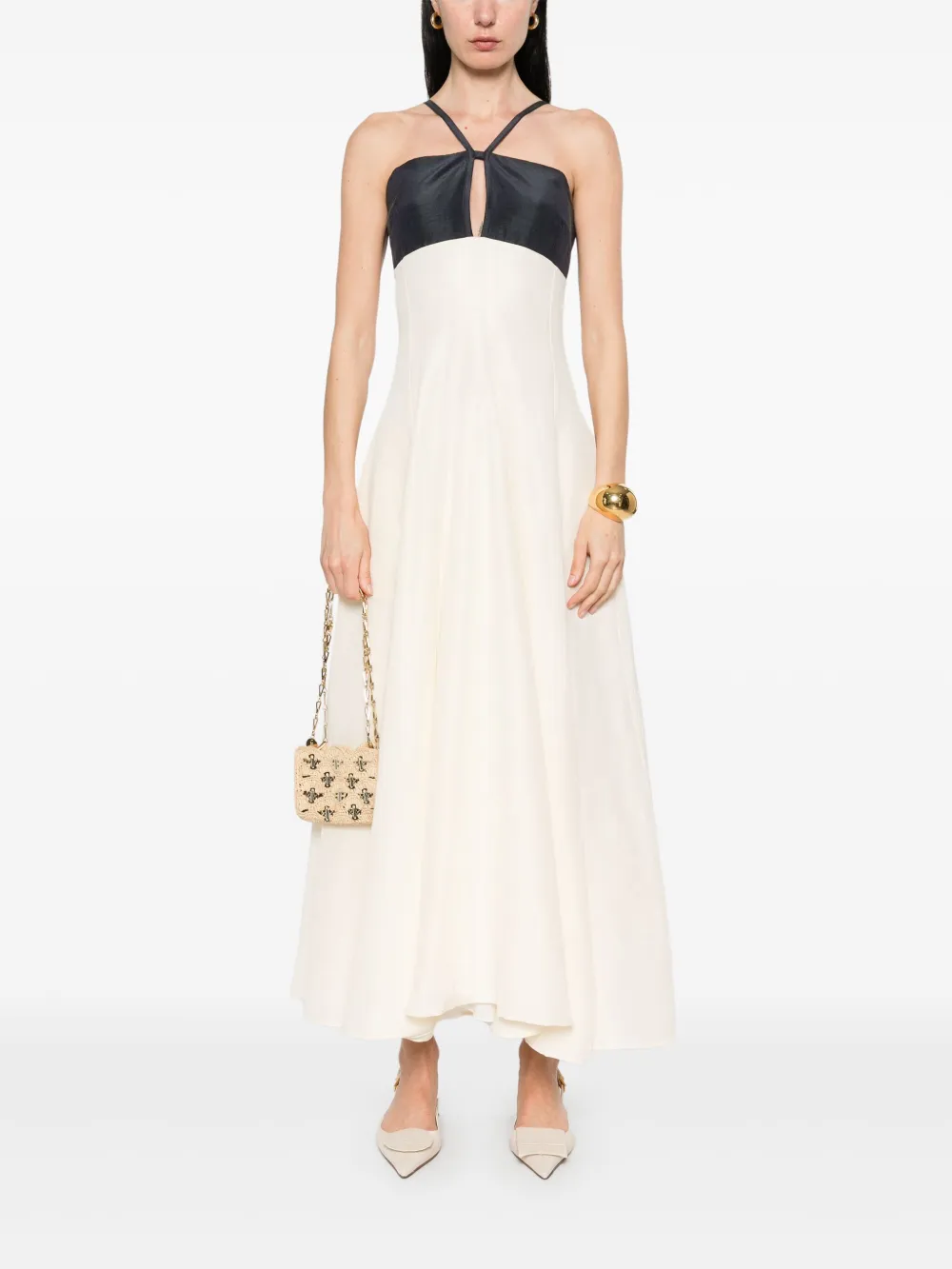 Raquel Diniz Maxi-jurk - Beige