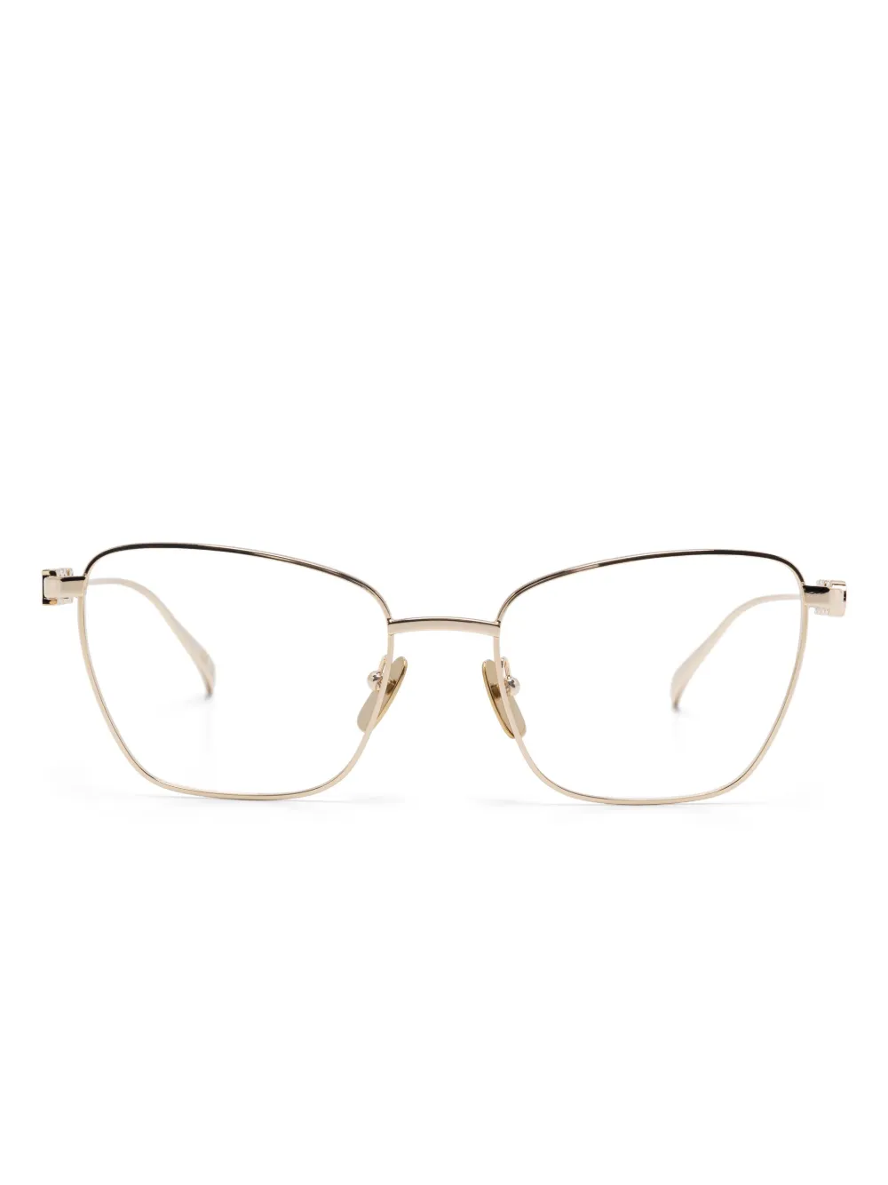 Gucci Eyewear Bril met cat-eye montuur Goud