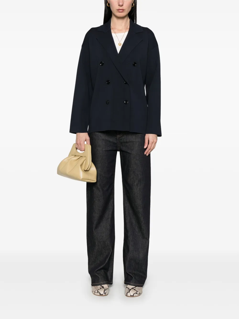 Max Mara Subdolo blazer - Blauw