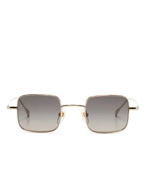 Gucci Eyewear リムレス スクエアサングラス | ブラウン | FARFETCH JP