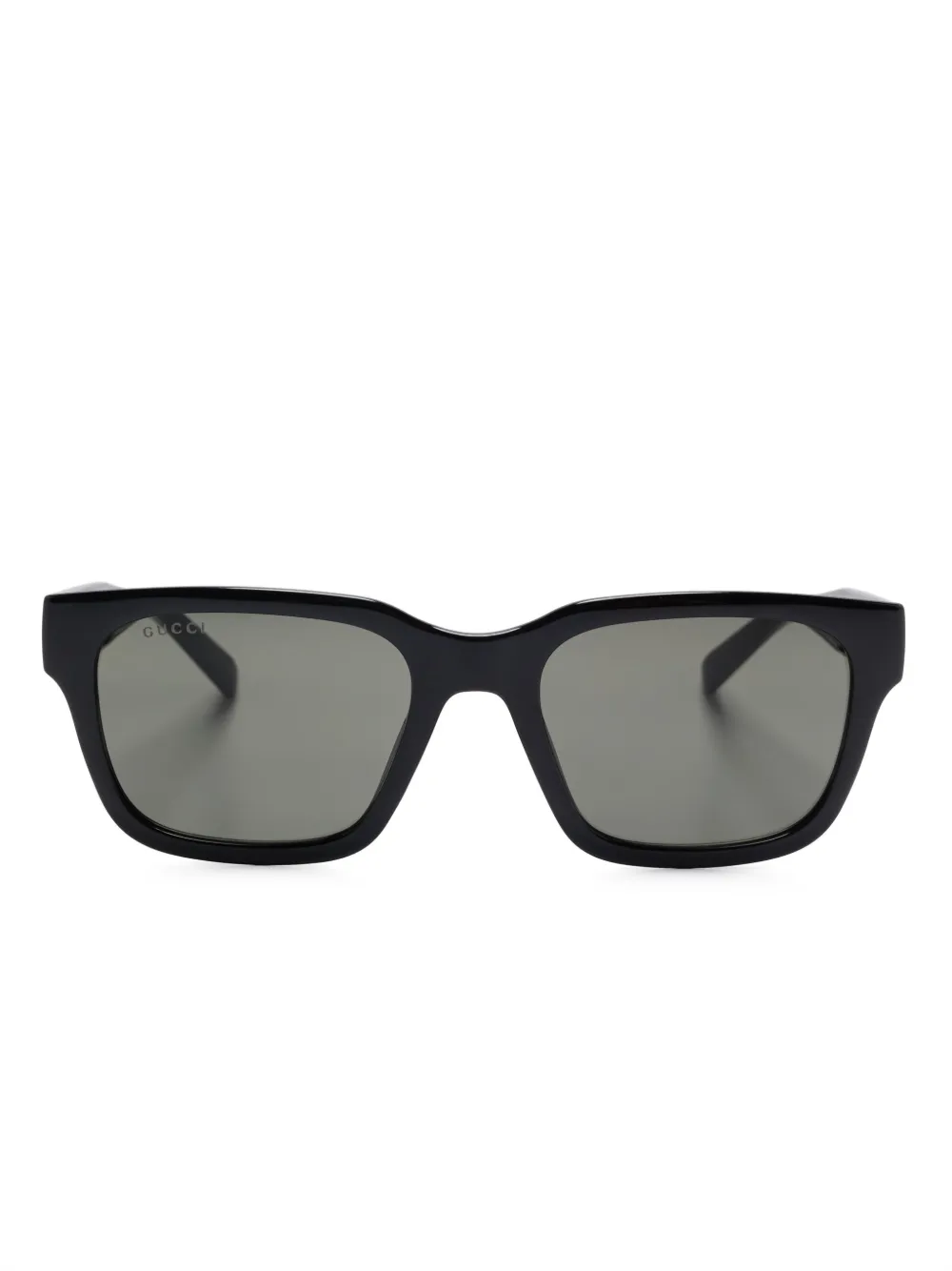Gucci Eyewear rectangle-frame sunglasses | Black | Image 1