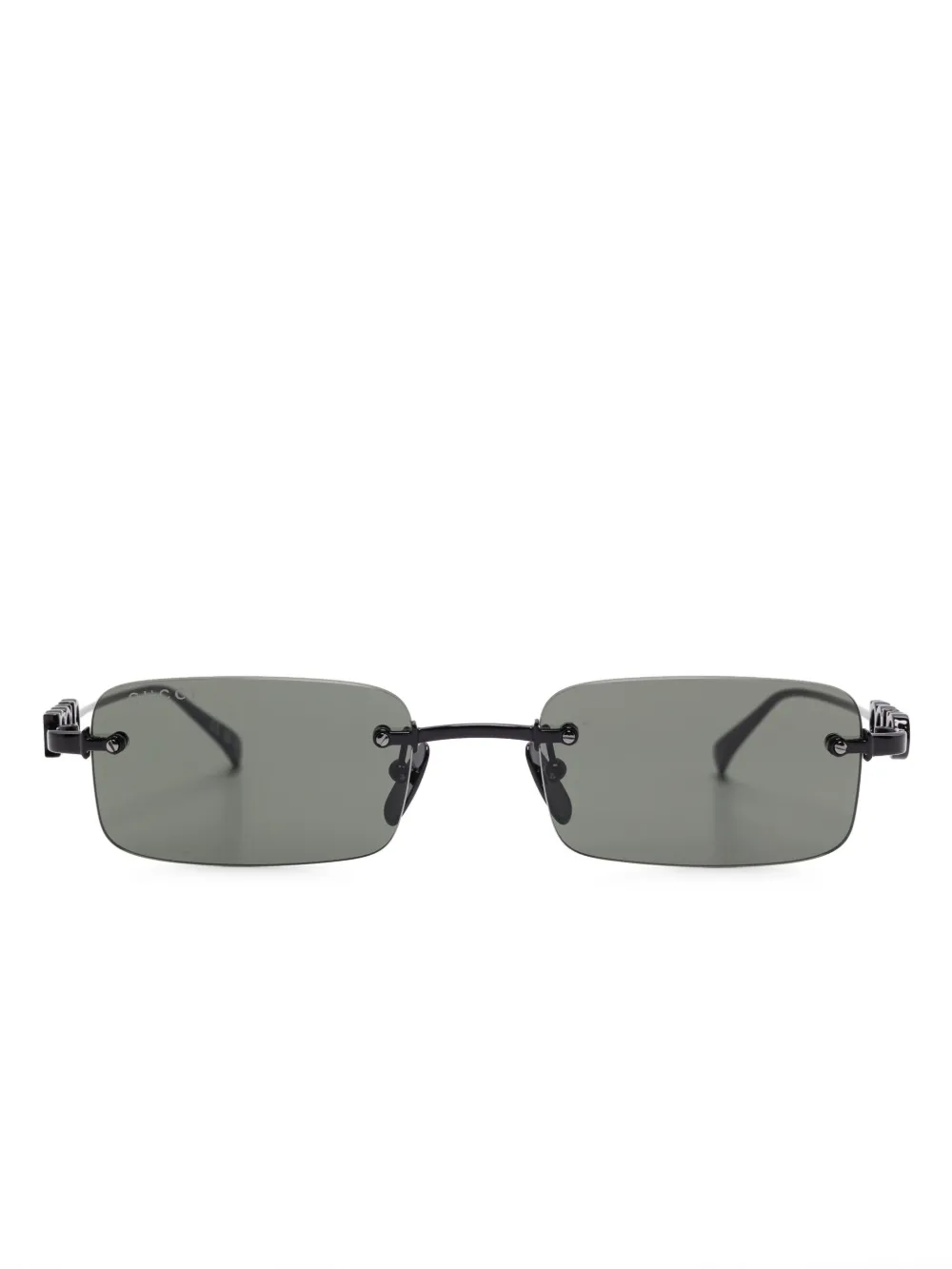 Gucci Eyewear Occhiali da sole con montatura a giorno | nero | Image 1
