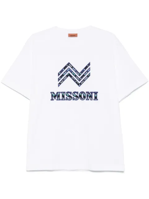 Missoni playera con cuello redondo