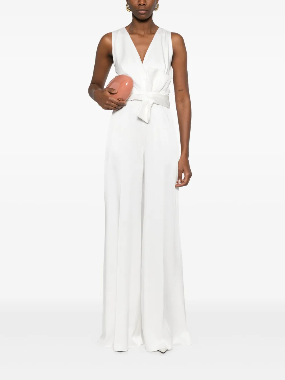 Max Mara Pomez jumpsuit - Wit