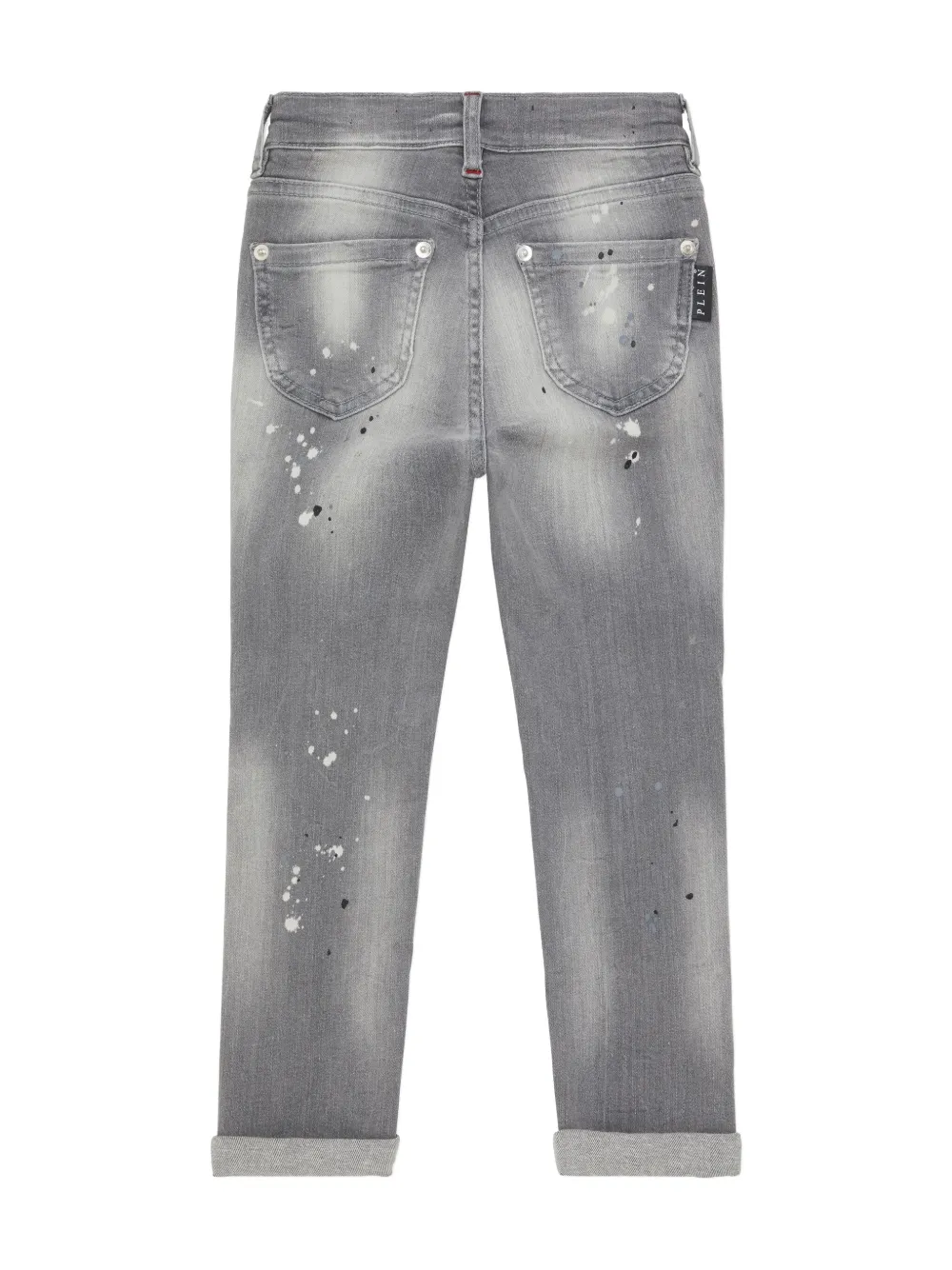 Philipp Plein Italic Plein skinny jeans - Grijs