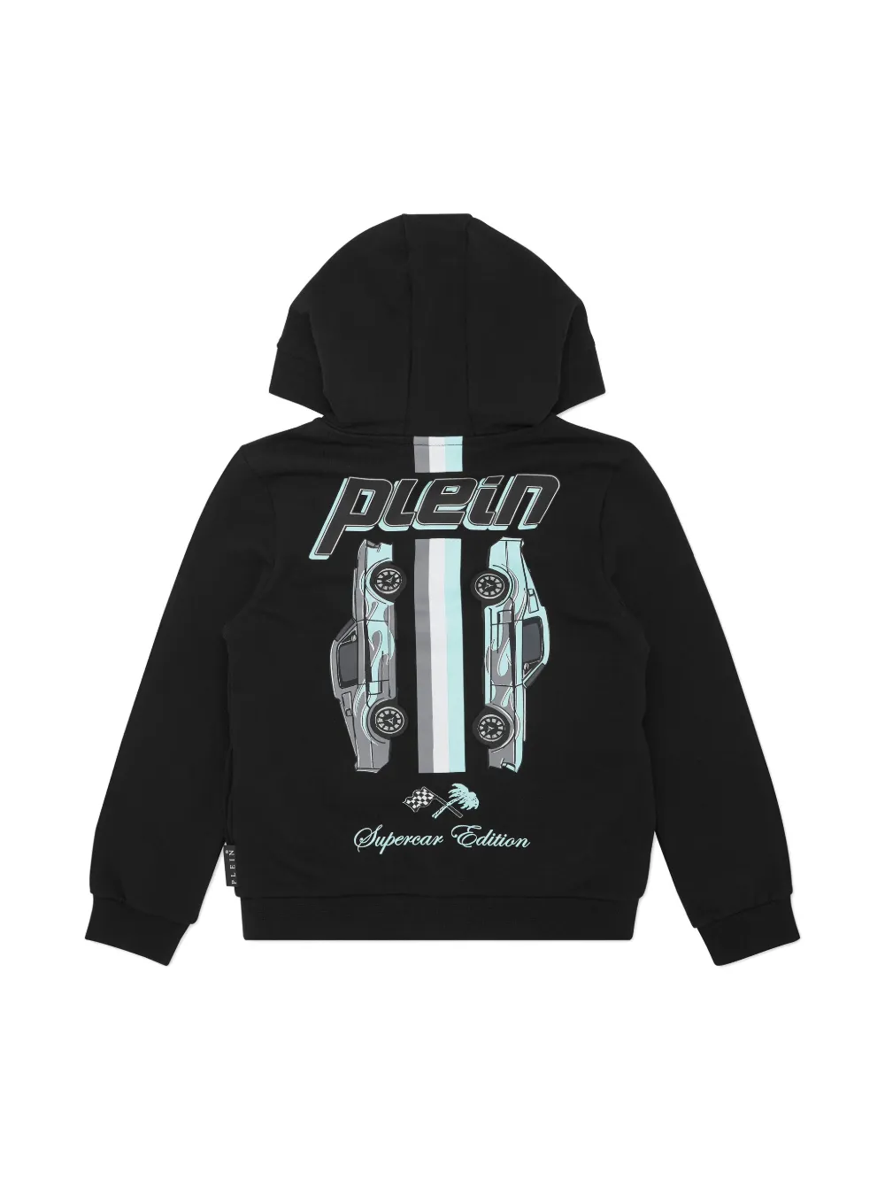 Philipp Plein Cars Racing hoodie - Zwart