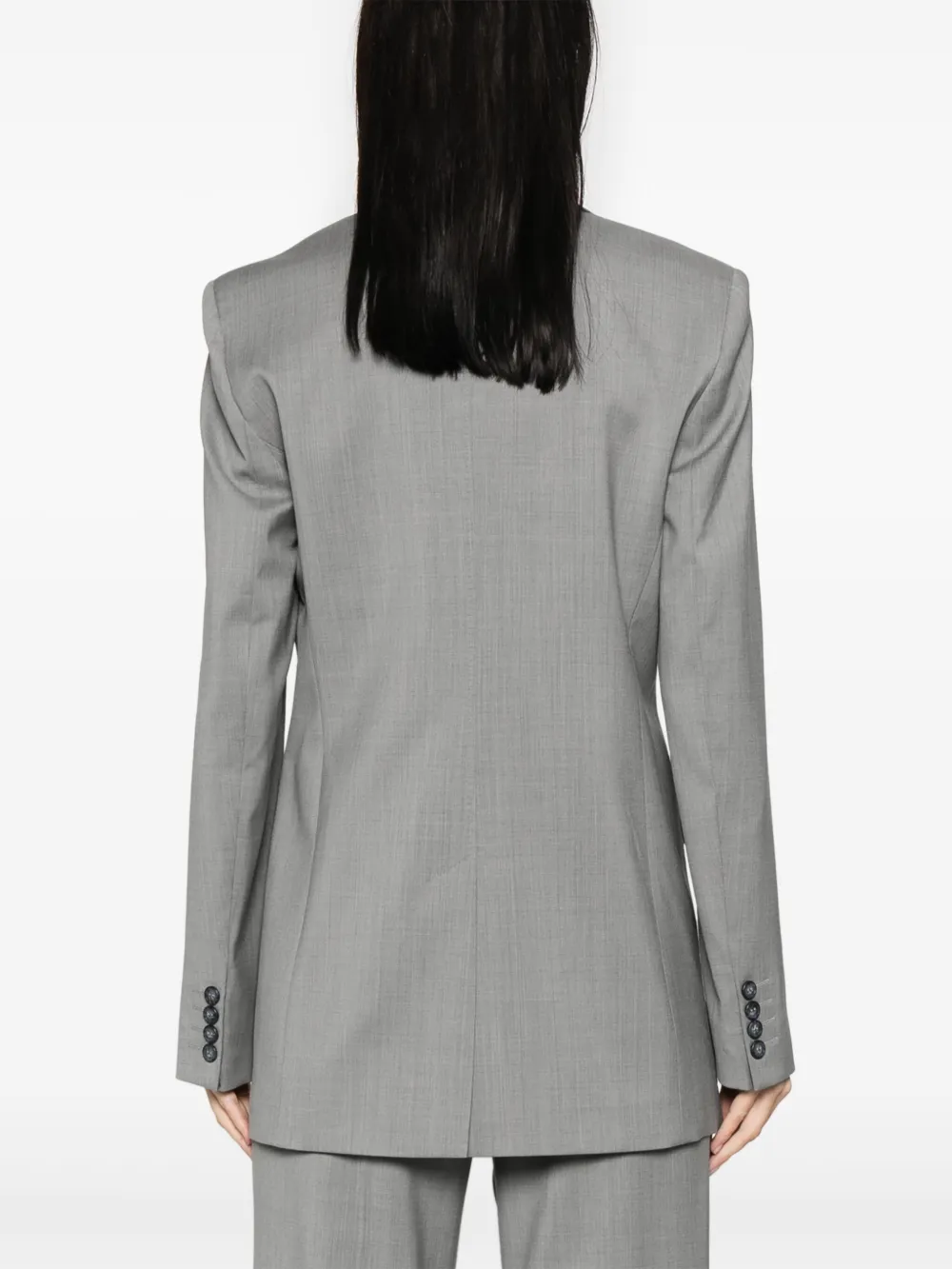 Shop Max Mara Farad Blazer In Grey