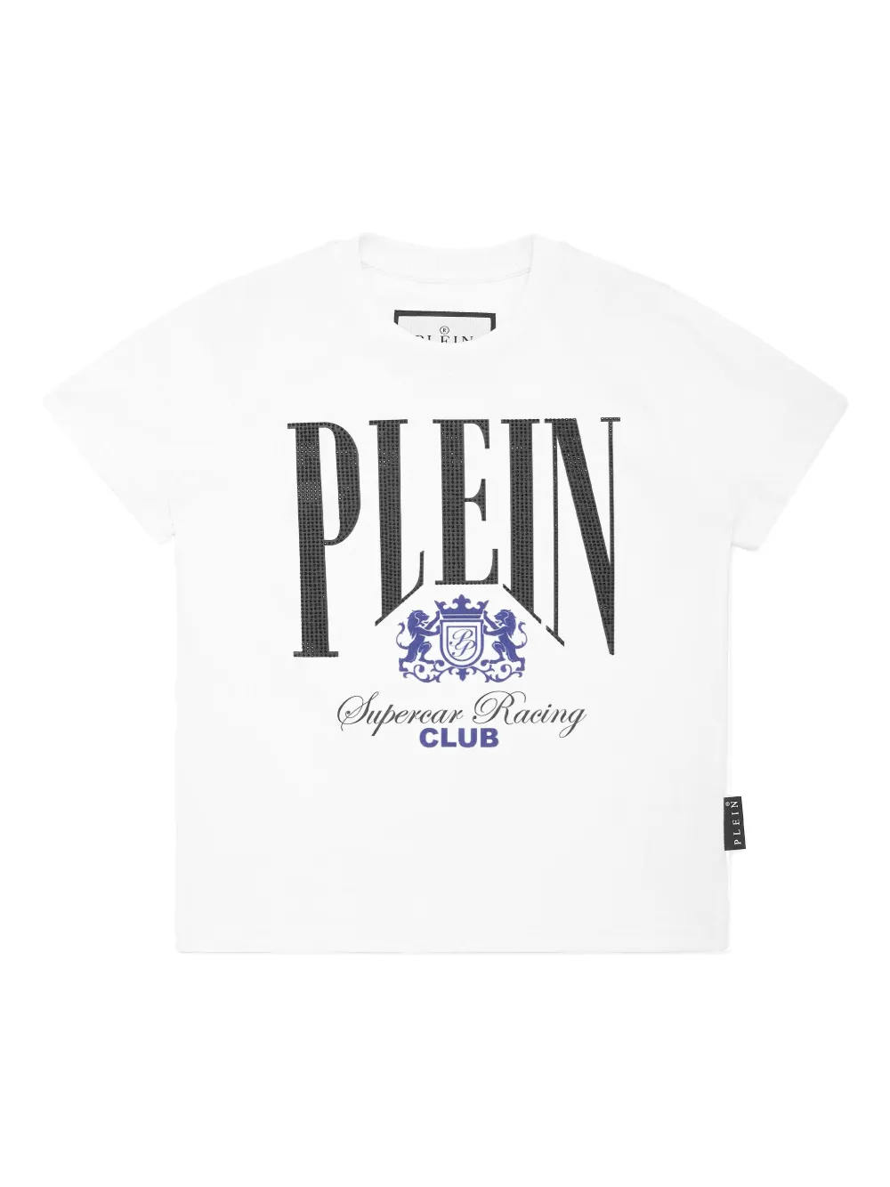 Philipp Plein Racing Club jersey T-shirt Wit