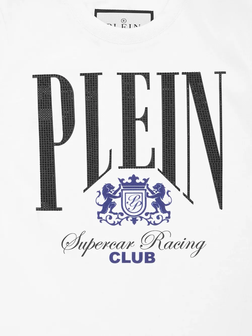 Philipp Plein Racing Club jersey T-shirt Wit
