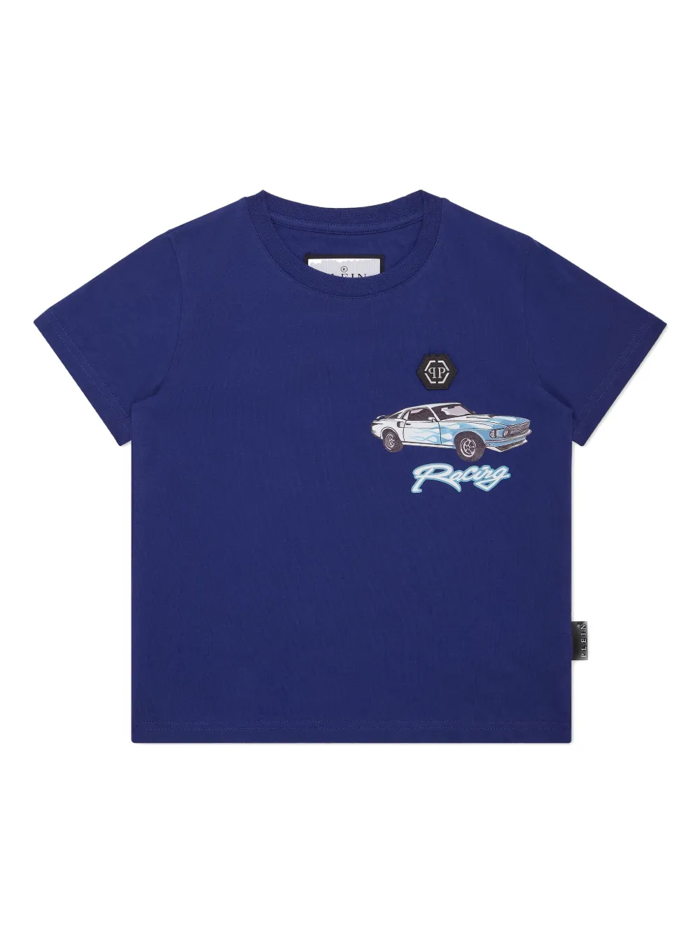 Philipp Plein Cars Racing T-shirt Blauw