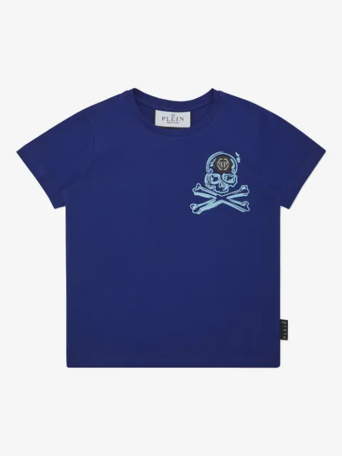 Philipp Plein Junior Skull&Bones T-Shirt